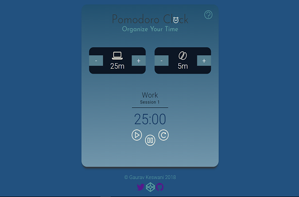 pomodoro clock